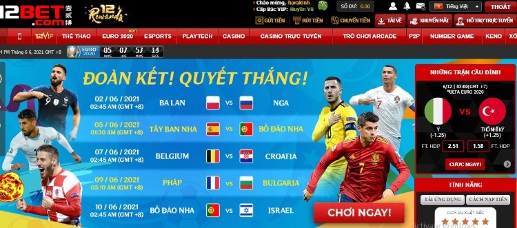 rút tiền 12bet