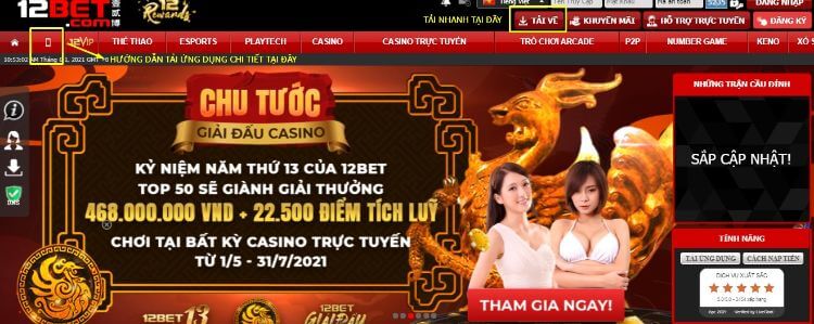 tải app 12bet