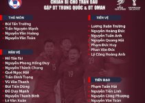 Chốt danh sách ĐT Việt Nam đấu Trung Quốc tại World Cup 2022