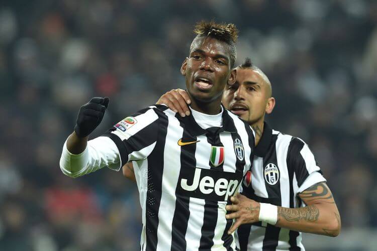 paul pogba trở lại juventus