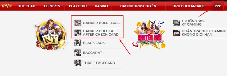 bàn chơi banker bull bull 12bet