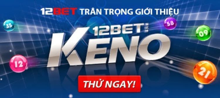 Trò chơi đặt cược 12Bet Keno